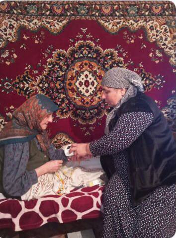 Оказание социальных услуг для подопечной.